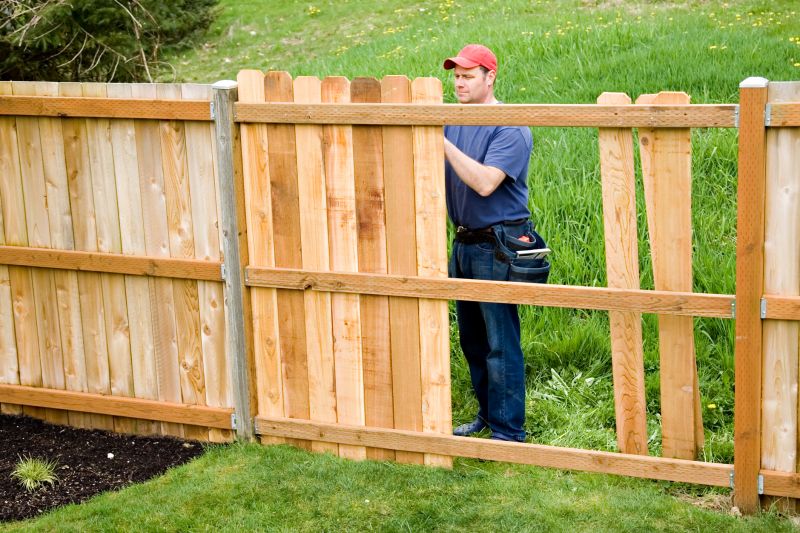 Fence Repair Work